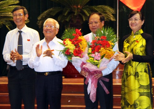 Ông Tất Thành Cang vừa được HĐND TP HCM bầu chọn làm Phó chủ tịch UBND TP. Ảnh: Hữu Công