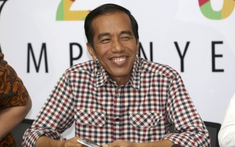 Tổng thống vừa mới đắc cử Joko "Jokowi" Widodo (Ảnh AP)
