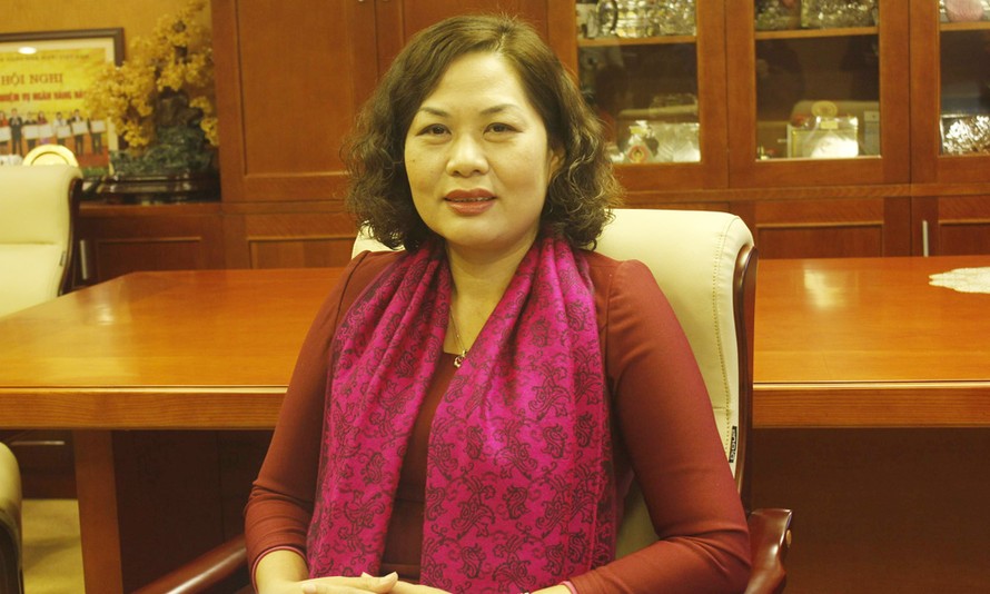 Bà Nguyễn Thị Hồng, Phó Thống đốc Ngân hàng Nhà nước.
