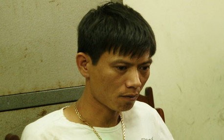 Phạm Khắc Tú tại cơ quan điều tra.
