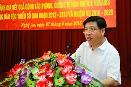 Thứ trưởng, Phó chủ nhiệm Lê Sơn Hải tại hội thảo.