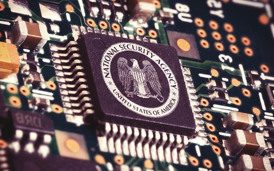 Một mircochip của Cơ quan An ninh Quốc gia Mỹ (NSA). Nguồn: Alamy