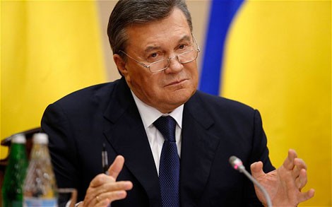 Cựu Tổng thống Ukraine Viktor Yanukovych..