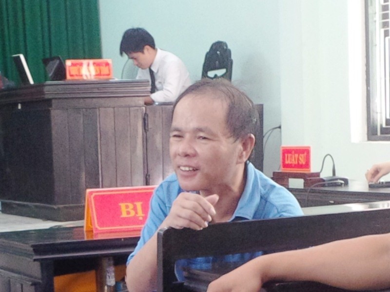 Bị cáo Nguyễn Thảo tại phiên tòa.