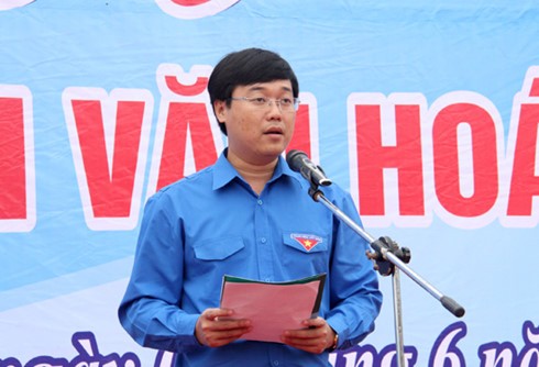 Ông Lê Quốc Phong, 38 tuổi, Bí thư Trung ương Đoàn TNCS Hồ Chí Minh