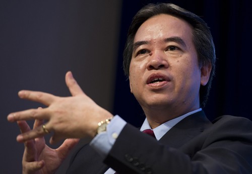 Tân Trưởng ban Kinh tế T.Ư Nguyễn Văn Bình. Ảnh: AFP