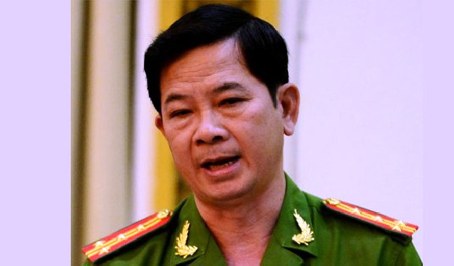 Ông Nguyễn Văn Quý, Bí thư Đảng uỷ, nguyên trưởng công an huyện Bình Chánh.