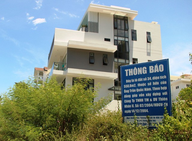 Nhiều chủ đất tại khu biệt thự cao cấp Ocean View Nha Trang treo biển cảnh báo người mua đất