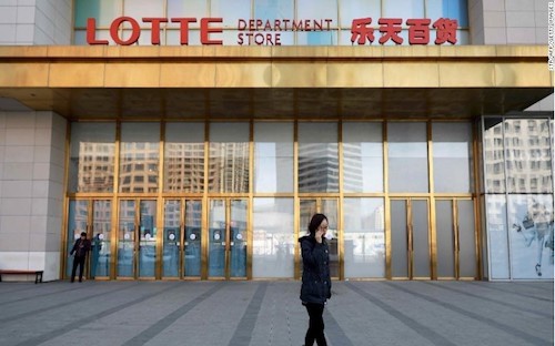 Lotte Mart cùng nhiều công ty Hàn Quốc lâm vào khốn đốn vì bị người Trung Quốc tẩy chay