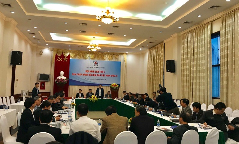 Hội nghị lần thứ 7 BCH Hội Nhà báo Việt Nam khoá X.