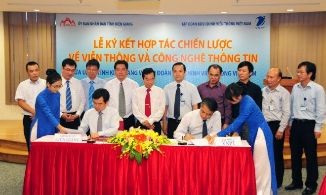 UBND tỉnh Kiên Giang và VNPT hợp tác chiến lược