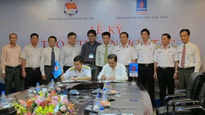 PV GAS được ưu tiên sử dụng dịch vụ Tân Cảng Sài Gòn