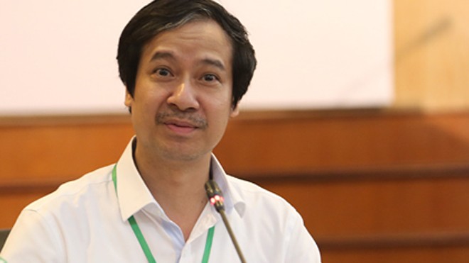 Ông Nguyễn Kim Sơn, Phó Giám đốc Đại học Quốc gia Hà Nội (ĐHQGHN), Trưởng Ban chỉ đạo tuyển sinh đại học chính quy năm 2016 