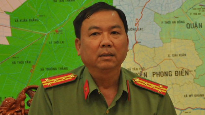 Đại tá Trần Ngọc Hạnh, Giám đốc Công an thành phố Cần Thơ