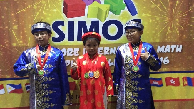 3 thí sinh Gia Lai đạt giải cao ở Singapore