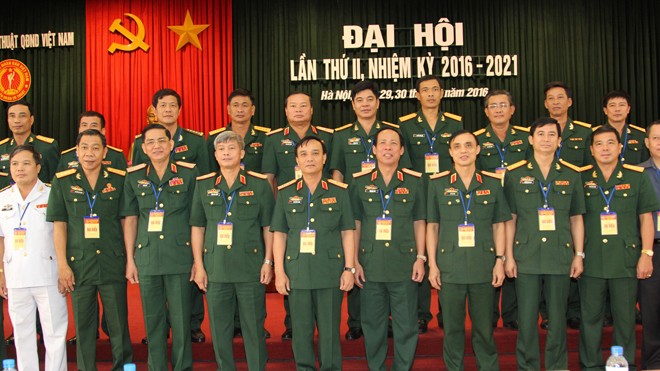 Ban Chấp hành Liên đoàn Võ thuật QĐND Việt Nam, nhiệm kỳ 2016-2021 ra mắt Đại hội