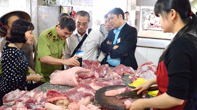 Hà Nội, giám sát an toàn thực phẩm tại nhiều quận, huyện