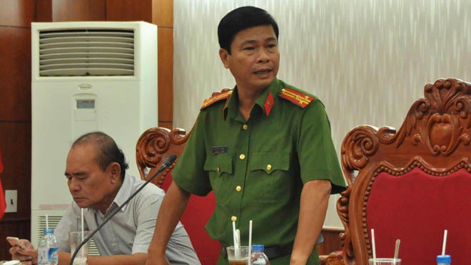 Thượng tá Nguyễn Phú Thương, Phó trưởng Phòng Cảnh sát hình sự Công an thành phố Cần Thơ. Ảnh: Hoà Hội
