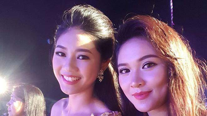 Hai Á hậu Thanh Tú, Thùy Dung nổi bật tại lễ hội quế