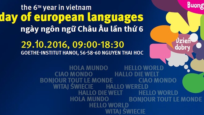Học thử miễn phí 6 ngôn ngữ châu Âu tại Hà Nội