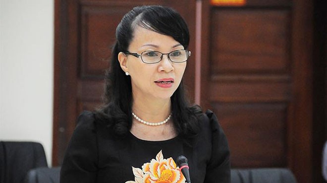 Bà Nguyễn Thị Kim Phụng - Vụ trưởng Vụ Giáo dục Đại học (Bộ GD&ĐT)