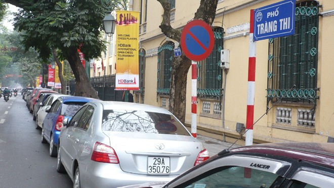 Có 78 tuyến phố được Ban Chỉ đạo 197 Hà Nội thống kê đủ điều kiện bố trí đỗ xe trên đường 