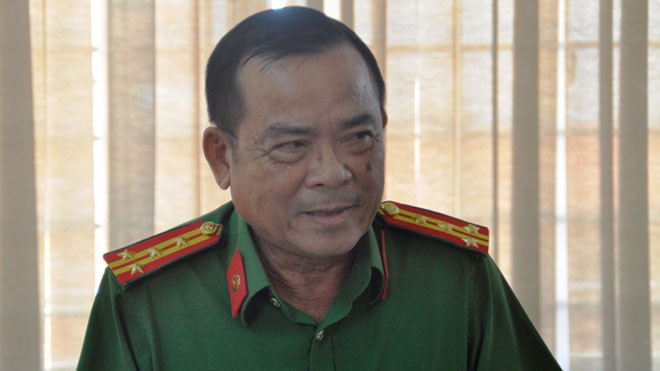 Đại tá Phạm Hữu Châu, Phó giám đốc Công an tỉnh Long An thông tin vụ việc.