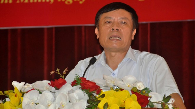 Ông Phạm Văn Linh, Phó Trưởng ban Tuyên giáo Trung ương phát biểu chỉ đạo hội nghị.