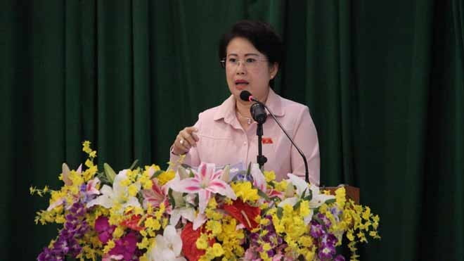 Cử tri Đồng Nai đề nghị bãi nhiệm đại biểu Quốc hội với bà Phan Thị Mỹ Thanh