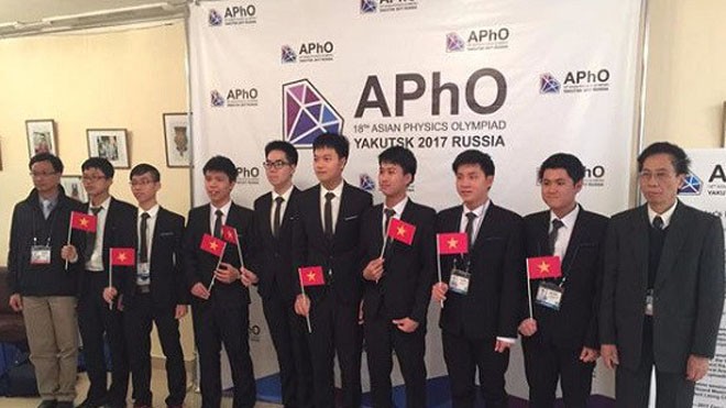 APhO 2017 được tổ chức tại cộng hòa Liên bang Nga