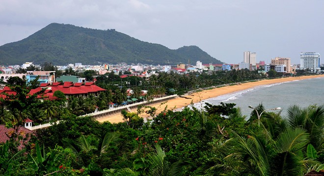 Khu resort 4 sao bên bờ biển Quy Nhơn mang tên Hoàng Gia, do vợ ông Trần Bắc Hà làm chủ, đã thay người đại diện vào tháng trước. Ảnh: Minh Hoàng.