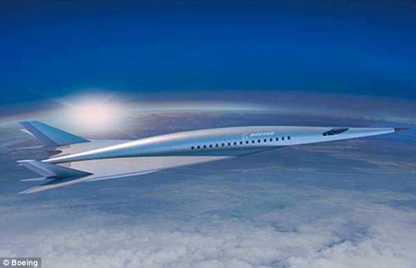 Thiết kế máy bay siêu thanh mới toanh của Boeing 