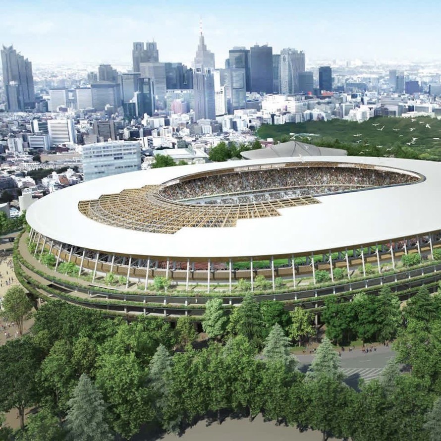 Năm 2020 sẽ chứng kiến sự kiện khai mạc sân vận động của Kengo Kuma tại Thế vận hội Mùa hè 2020 ở Tokyo. Công trình kiến trúc bao gồm một cấu trúc mạng hình bầu dục bằng gỗ, cao ba tầng với 80.000 chỗ ngồi.