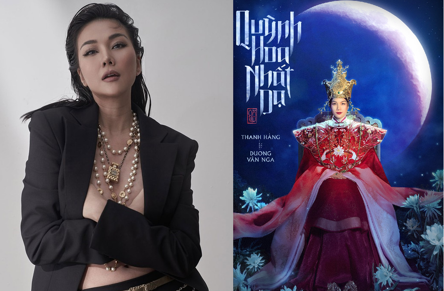 Siêu mẫu Thanh Hằng bất ngờ mang vẻ đẹp 'quyền lực' vào vai Thái hậu Dương Vân Nga