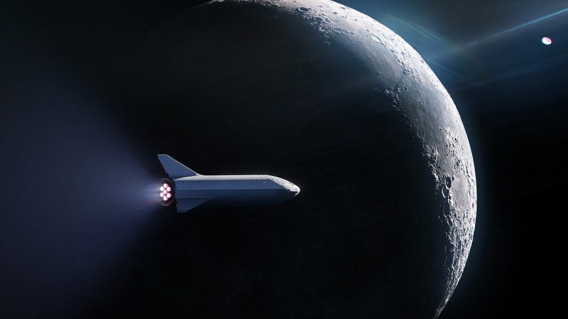 Hình ảnh render của tàu vũ trụ BFR.