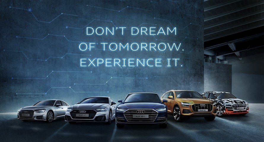 Triển lãm Audi Brand Experience Singapore 2018.