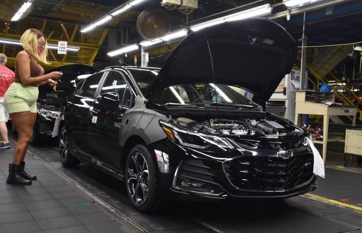GM sẽ ngừng hoạt động 5 nhà máy tại Mỹ và Canada từ năm 2019.