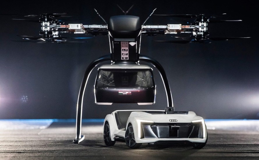 Mẫu concept "taxi bay" Pop.Up Next của Audi.