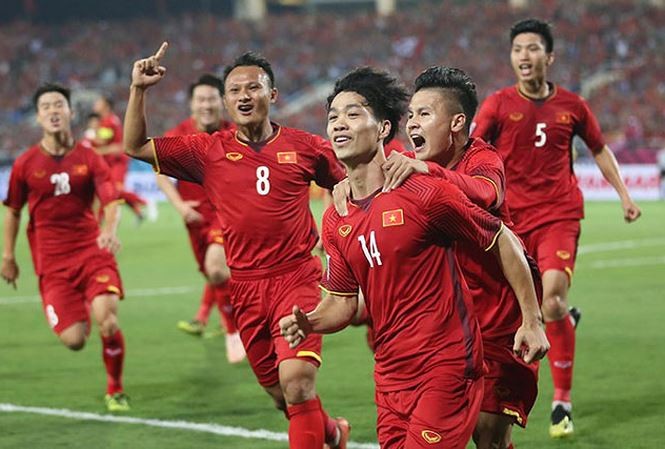 Đội tuyển Việt Nam chuẩn bị tham dự đấu trường Asian Cup.