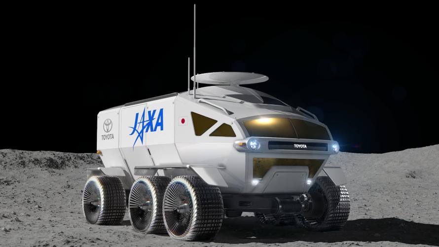 Xe Toyota chuẩn bị được mang lên sử dụng trên mặt trăng
