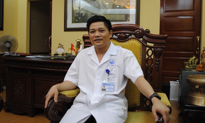 TS.Nguyễn Duy Ánh, Giám đốc Bệnh viện phụ sản Hà Nội.