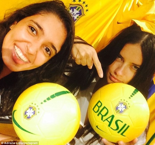 'Thiên thần nội y' tan nát cõi lòng vì trận thua đậm của Brazil