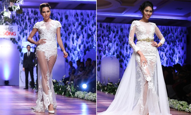 Lan Khuê diện váy cô dâu, khoe nhan sắc xinh đẹp | Tin tức Online