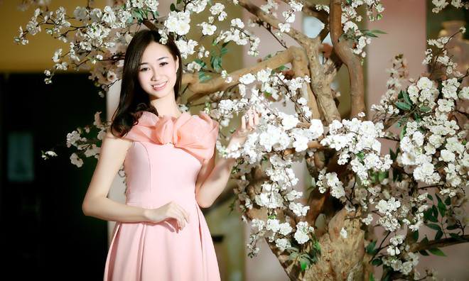 Diệu Linh dự thi Hoa hậu Việt Nam