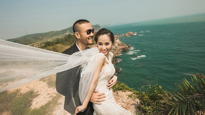 'Cá sấu chúa' Quỳnh Nga tung ảnh cưới đẹp lung linh