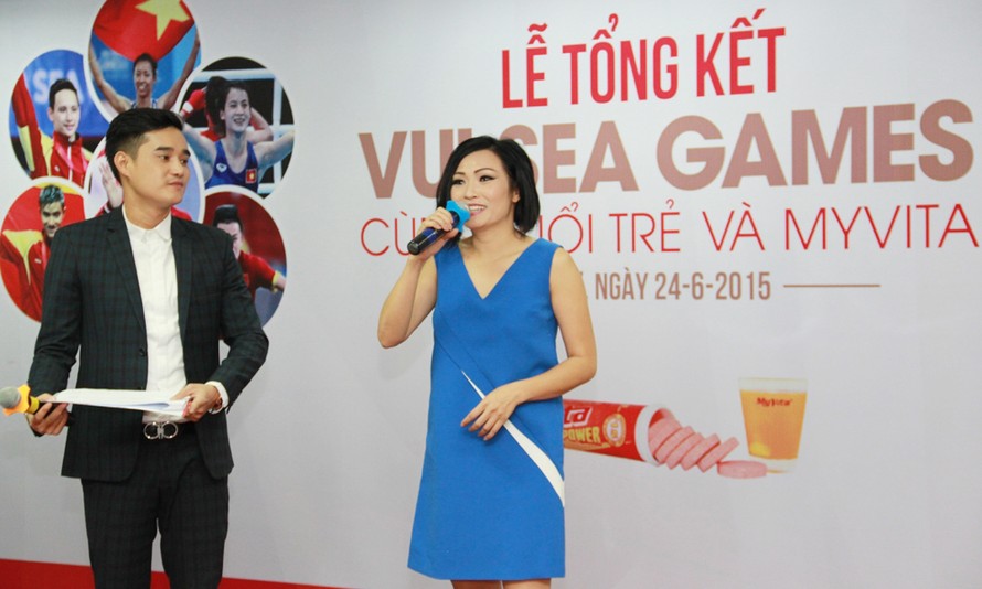 Vừa qua, ca sĩ Phương Thanh đã tham dự buổi lễ tổng kết trao thưởng cho các vận động viên thi đấu xuất sắc nhất tại SEA Games 28.
