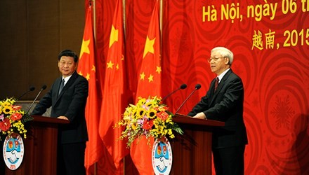 Tổng Bí thư Nguyễn Phú Trọng và Tổng Bí thư, Chủ tịch Trung Quốc Tập Cận Bình
