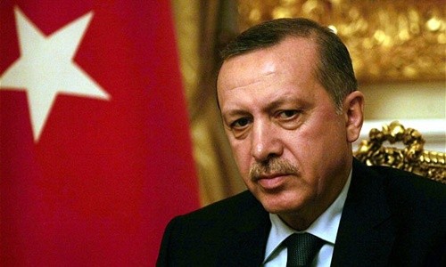 Tổng thống Thổ Nhĩ Kỳ Recep Tayyip Erdogan. Ảnh: Telegraph.