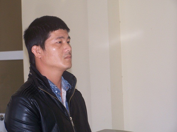 Phạm Văn Thành tại phiên tòa sơ thẩm.