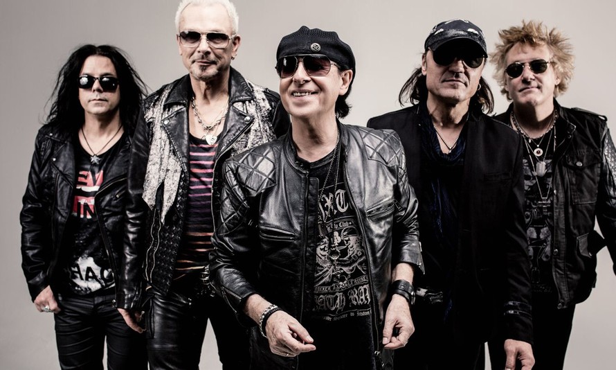 Nhóm nhạc rock huyền thoại Scorpions.